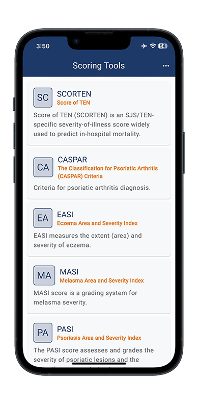 Derm Calculator