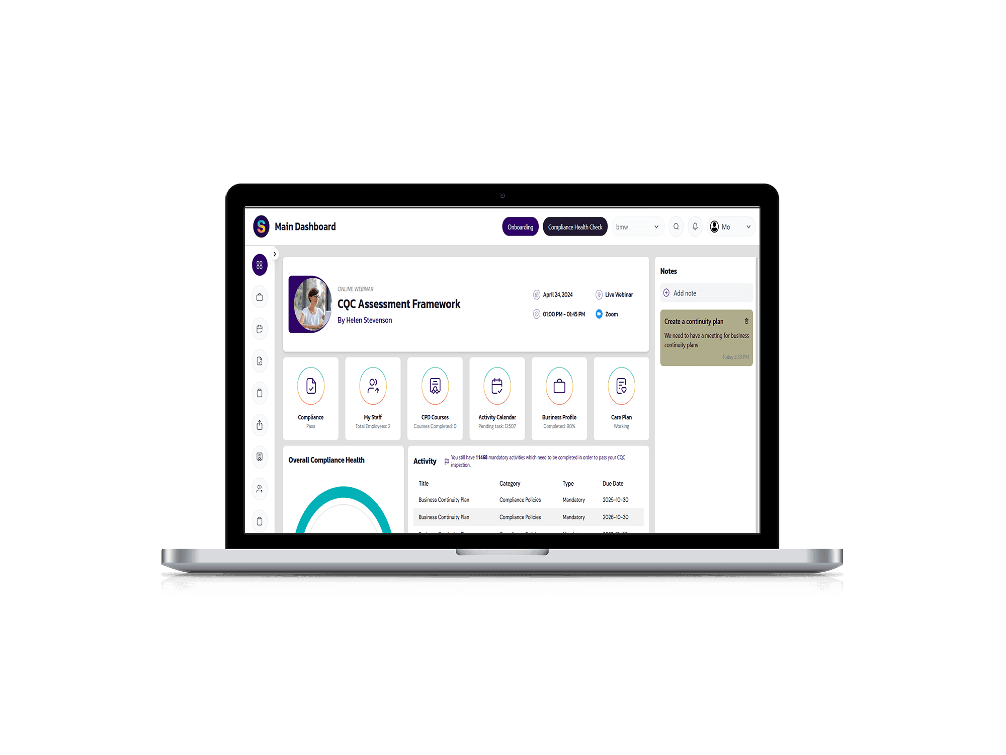 Smart Health Compliance