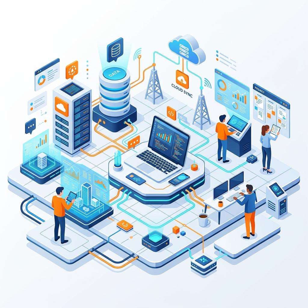 RISETech Workshops Hero Illustration
